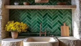 رنگ سبز در دکوراسیون