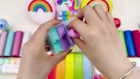 ساخت اسلایم ؛ اسلایم بازی باحال ؛ اسلایم آرامش بخش ؛ بازی و سرگرمی ؛ میکس اسلایم