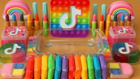 آموزش ساخت اسلایم ، اسلایم بازی کودکانه، ترکیب کردن اسلایم پاپتی