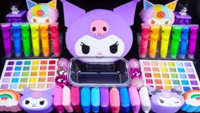 آموزش ساخت اسلایم ، اسلایم بازی کودکان ، ترکیب کردن اسلایم کورومی