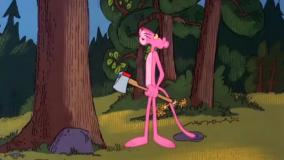 کارتون پلنگ صورتی  