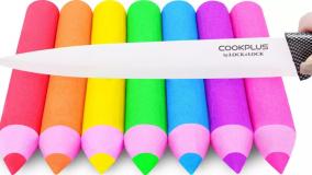 ساخت اسلایم کالرفول ؛ اسلایم بازی لوله ای ؛ اسلایم آرامش بخش ؛ بازی و سرگرمی