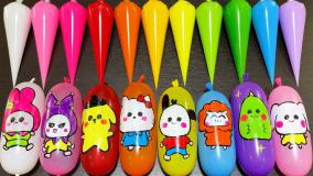 مخلوط کردن اسلایم رنگی و لوله ای- اسلایم بازی جدید- اسلایم کیوت- اسلایم کودکان