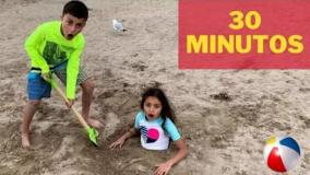 ماجراهای هایدی و زیدان برای کودکان - قسمت 15 - شن بازی در ساحل