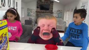 هایدی و زیدان : غذا دادن به نوزاد