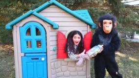 هایدی و زیدان : داستان تعقیب میمون