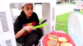 هایدی و زیدان - نحوه درست کباب کردن را یاد می گیرند - برنامه کودک