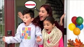 هایدی و زیدان : سورپرایز هدیه مادر