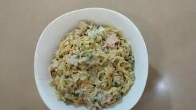 دستور تهیه سالاد ماکارونی ساده و خوشمزه