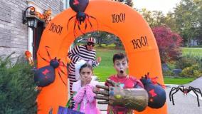 برنامه کودک هایدی-داستان های خنده دار هالووین هایدی و زیدان-سرگرمی تفریحی