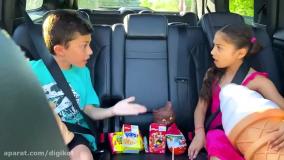 هایدی و زیدان - اسباب بازی های جدید - بازی در ماشین