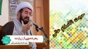 بهره مندی از زیارت ، سخنرانی کوتاه و شنیدنی حجت الاسلام عالی