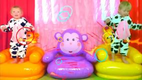 بانوان کودک | آهنگ بیمار | آهنگ کودکانه | قافیه های مهد کودک با کاتیا و دیما