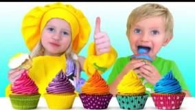 ماجراهای کاتیا و دیما ، تفریح و سرگرمی با کودکان ، آشپزی و فان