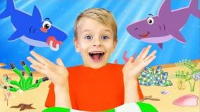 ماجراهای کاتیا و دیما _ با داستان رقص بچه کوسه