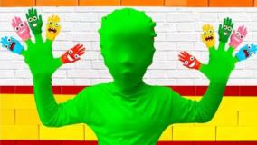 ماجراهای کاتیا و دیما ، تفریح و سرگرمی با کودکان ، شعر انگشتها