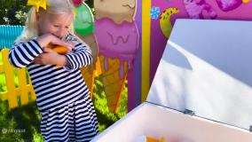 داستان اسباب بازی های خنده دار کاتیا و دیما - سرگرمی با اسباب بازی مشاغل