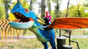 ماجراهای کاتیا و دیما ، تفریح و سرگرمی با کودکان ، اژدهای پرنده