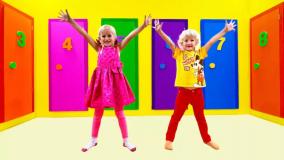 کاتیا و دیما ماجرای 10 در را باز می کنند - برنامه سرگرمی کودک