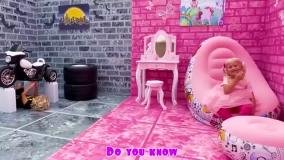 ماجراهای کاتیا و دیما ، تفریح و سرگرمی با کودکان ، چالش سیاه و صورتی