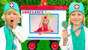 امدادگر به نوزاد کمک می‌کند - برنامه کودک کاتیا و دیما