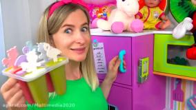 برنامه کودک کاتیا و دیما :: با داستان آهنگ کودکانه بستنی