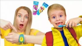 برنامه کودک کاتیا و دیما :: با داستان مسواک زدن