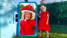 کاتیا و دیما در موزه توهمات بازی می کنند و سرگرم می شوند