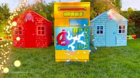 کاتیا و دیما - تزیین خانه های بازی