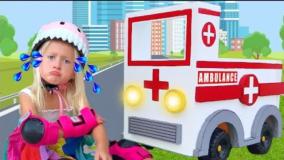 ماجراهای کاتیا و دیما ، تفریح و سرگرمی با کودکان ، شهر بازی