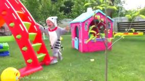 کتی خانم | آهنگ بو بو | آهنگ کودکانه | قافیه مهد کودک با کاتیا و دیما