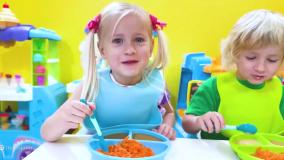 کاتیا و دیما 24 ساعت در چالش اتاق کودک - برنامه سرگرمی کودک