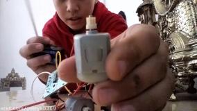 کنترل ماشین کنترلی دست ساز