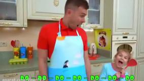 سرگرمی بانوان  کاتیا وانیا / برنامه کودک وانیا مانیا /داستان پیتزا پختن بچه ها