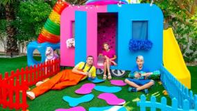 برنامه کودک وانیا مانیا ،سرگرمی در حیاط، برنامه سرگرمی کودک ، بانوان سرگرمی کودک