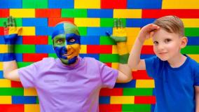 وانیا و مانیا چالش خنده دار با پدر - برنامه کودک جدید - ماجراهای وانیا مانیا