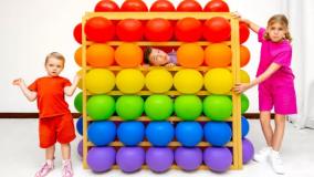 برنامه کودک وانیا مانیا ، چالش و بازی با بادکنکهای رنگی ، بانوان سرگرمی کودک