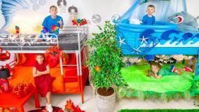 برنامه کودک وانیا مانیا ، چالش اتاق 4 رنگ ، برنامه سرگرمی کودک جدید