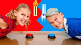 چالش سرمایی گرمایی وانیا مانیا | کودک نوجوان | برنامه کودک سرگرمی