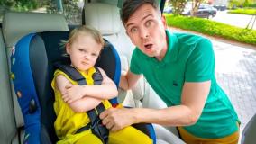 برنامه کودک سرگرمی وانیا مانیا ، قوانین ایمنی رفتار در ماشین