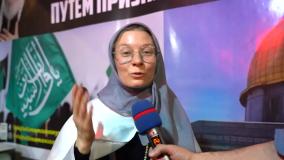 گفتگوینیما نصیری با آرتمیس اسفندیاری زنی روسی در اربعین حسینی