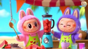 لبوبو هندوانه دوست دارد - ترانه‌های کودکانه | آهنگ کودکانه اندونزیایی جدید | آهنگ لبوبو