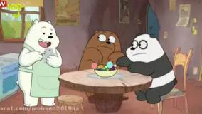 کارتون خرس های کله فندقی من خرس قطبی ام