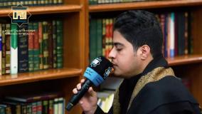 برگی از تلاوت قرآن در محفل روزانه دفتر آیت‌الله یعقوبی (دام ظله)