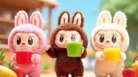 لبوبو جوس جوس جوس | لبوبو اسموتی میوه درست می‌کند | آهنگ کودکانه شاد | لبوبو | آهنگ لبوبو