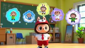 لبوبو کارنامه می‌گیرد - ترانه‌های کودکانه | آهنگ کودکانه اندونزیایی | آهنگ لبوبو