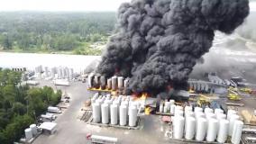   انفجار در یک کارخانه روغن و روان‌کننده در ایالت لوئیزیانا