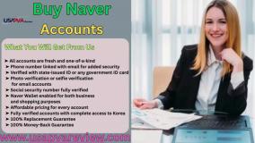 Effortless and Safe Payments, Anytime - Buy Naver Accounts