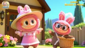 لبوبو به بازار خرید می‌رود