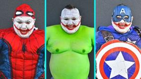 نبرد مرد عنکبوتی و اسپایدرمن ، مرد عنکبوتی هالک خنده دار spiderman - مرد عنکبوتی